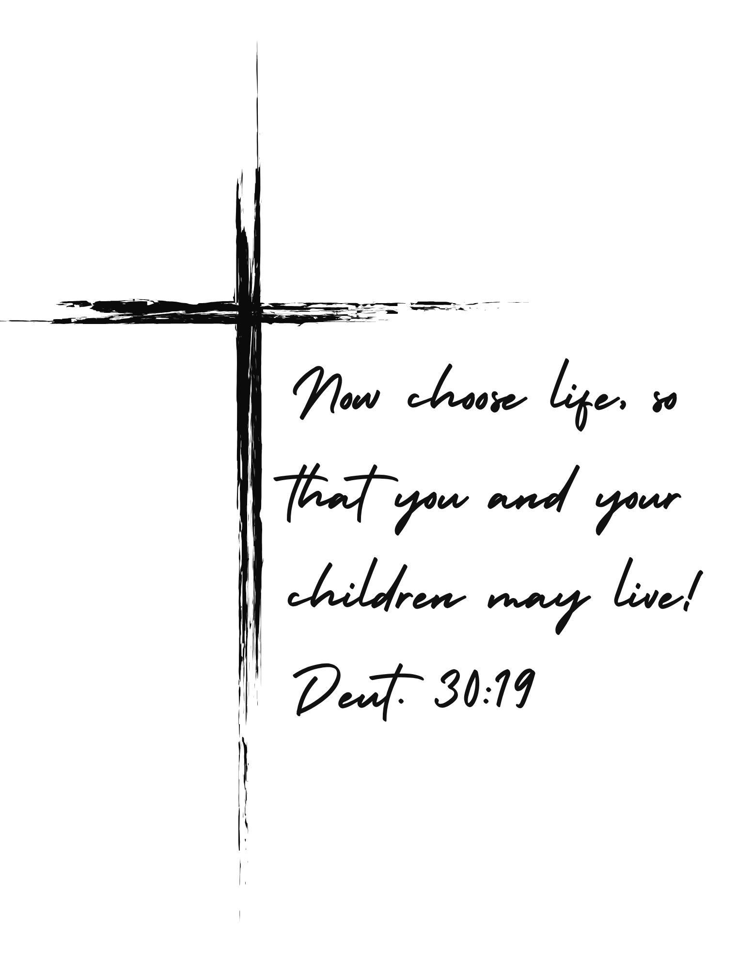 Deut. 30:19 logo
