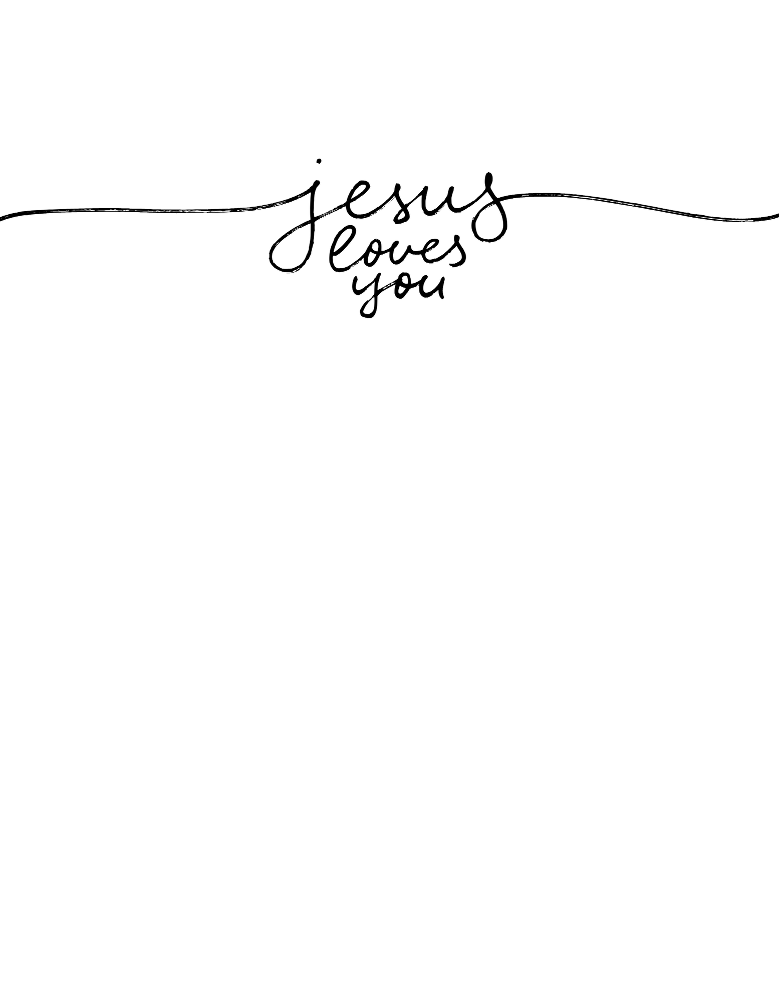 Jesus Loves You logo